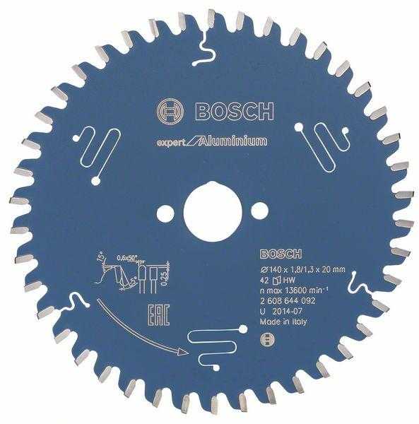 Pjovimo diskas Bosch Expert for Aliuminio 2608644102; 190x30 mm; Z56