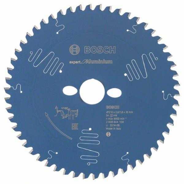 Bosch Disk.pjūkl.diskas Alum. 216 x 30 x 2,6 mm, Z64