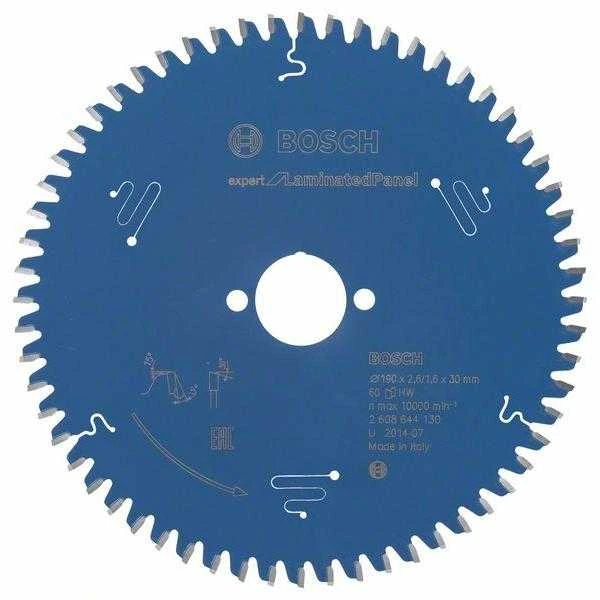 Pjovimo diskas Bosch Expert for Laminated Panel 2608644128; 165x20 mm; Z48
