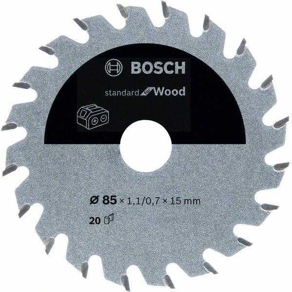 Pjovimo diskas Bosch Standard for Wood 2608837711; 190x30 mm; Z60