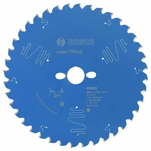 Bosch Pjovimo diskas Expert 250 x 30 x 2,4 mm, 40