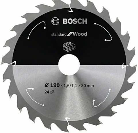 Bosch Standard for Wood 190x30x1,6/1,1x24T