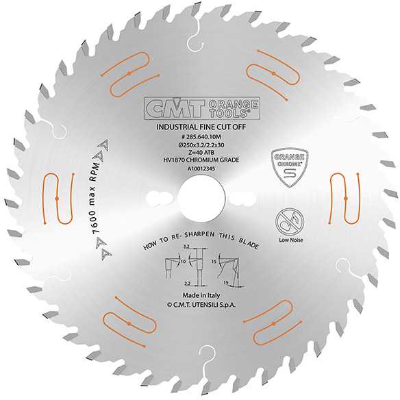 Pjovimo diskas medienai CMT 285; 300x3.2x30; Z48; 15°