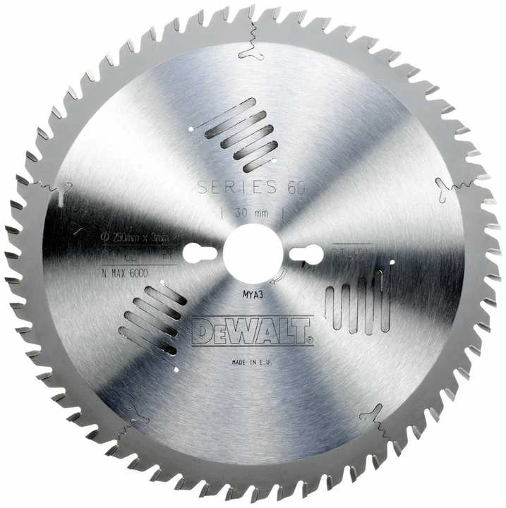 DEWALT PIŁA TARCZ.250x30mmx60z