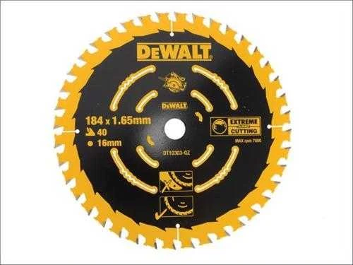 Pjovimo diskas 184x1,65x16mm, z40, 20° medis MDF, DeWalt