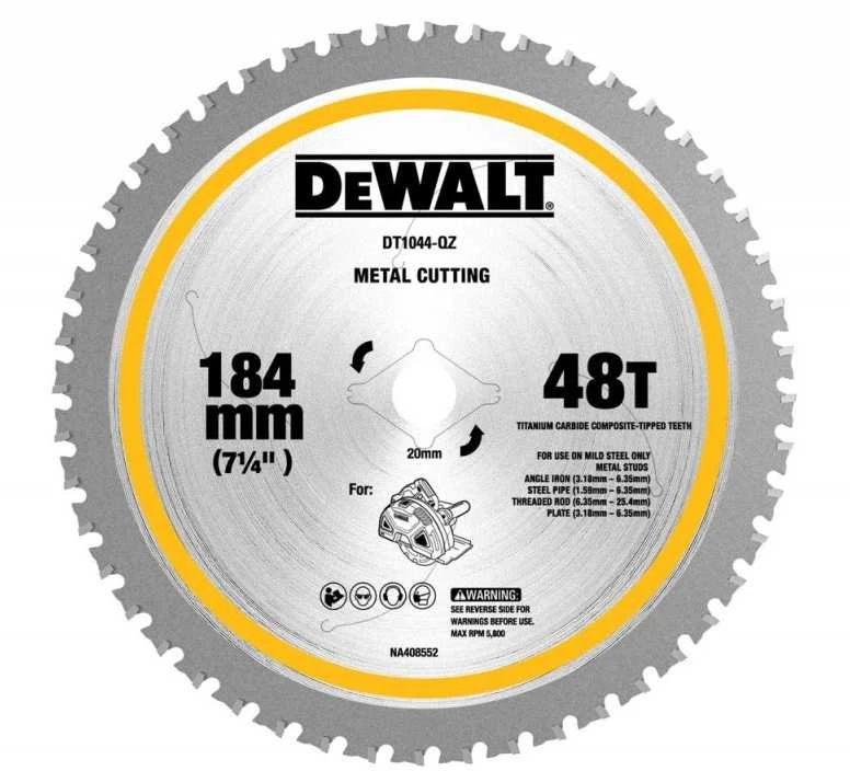 Pjovimo diskas medienai DeWalt DT1044-QZ; 184x20x1,6 mm