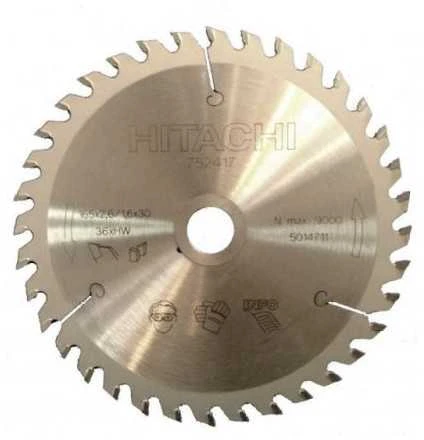 Hikoki Accessories Pjovimo diskas medienai Hitachi; 165x2,6x30,0/20,0 mm; Z36