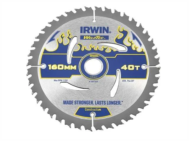 Irwinas Pj. d. WELDTEC 160x20(16)x40T 2,4 mm ATB