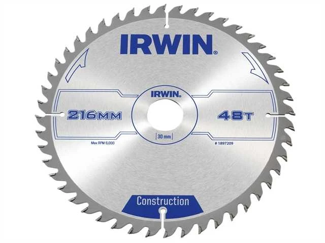 Irwin Irvinas Pjovas. diskas 216x30x48T 2,5 mm ATB