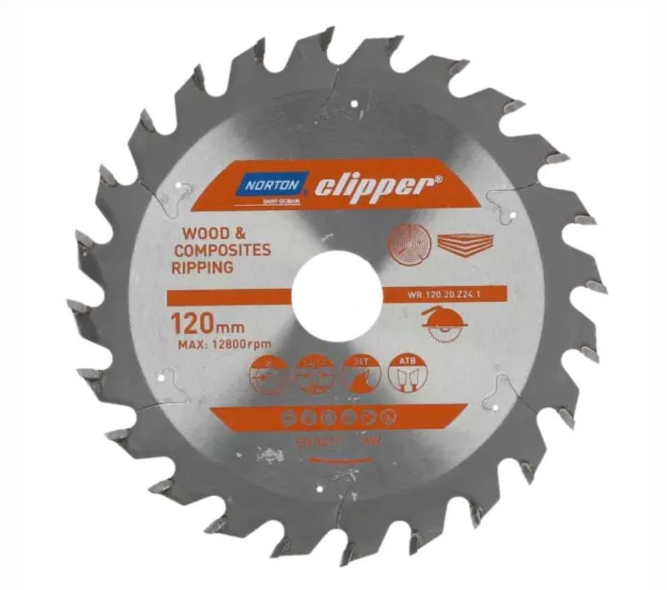 Pjovimo diskas medienai Norton 70184608057; 216x30 mm; Z36