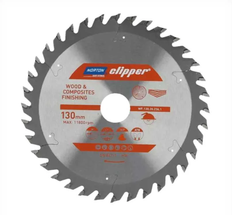 NORTON diskinis pjūklas 190 mm x 30 mm x 48z MEDIENOS IR ATB KOMPOZITAS (2,8 / 1,8)