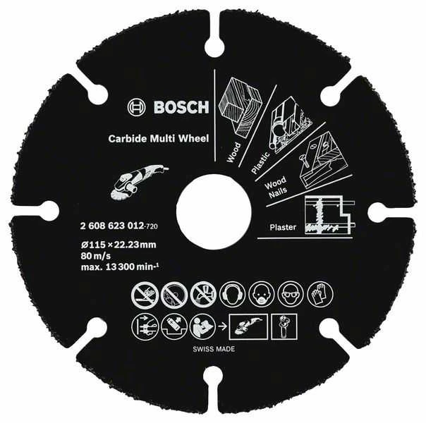 Bosch Pjovimo diskas 115 x 1 x 22,23 mm