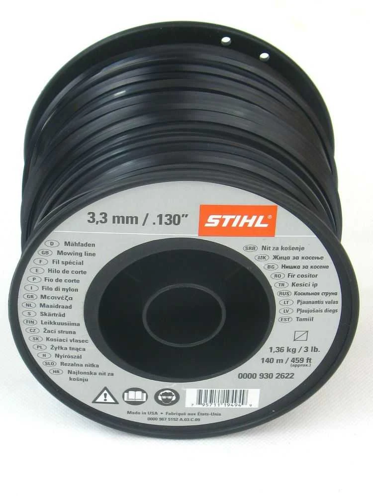 Pjovimo gija Stihl; 3,3 mm x 236 m kvadratinė