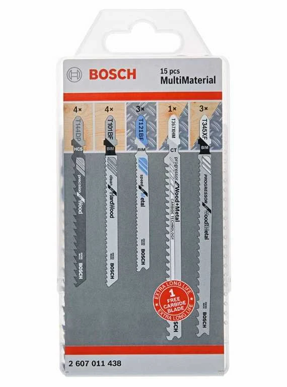Bosch 15 Siaurapj.pjūkl. kompl. MultiMaterial