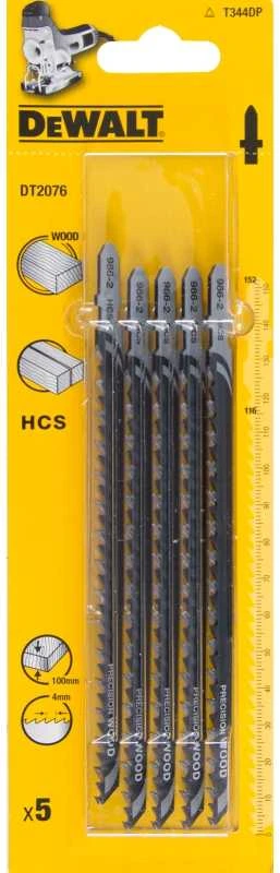 Pjūkleliai siaurapjūkliui DeWalt T344DP; 5 vnt.