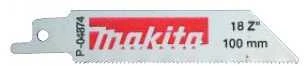 Pjūkleliai tiesiniam pjūklui Makita P-04874; 5 vnt.