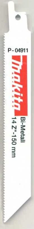 MAKITA BRZESZCZOT DO PIŁY SZABLASTEJ 150mm 5szt METAL