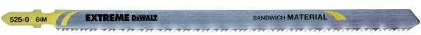 DEWALT JIGSAW BLADE 180x2mm T718BF SANDWICH PLOKŠTĖS / 5vnt.