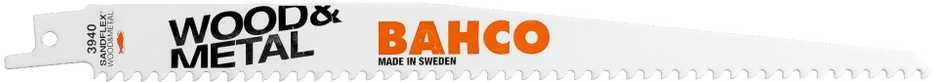 Bahco Tiesinio pjūklo geležtės Sandflex Bi-Metal 150mm*1,3mm ST 5/8TPI, Medienai ir metalui 5vnt