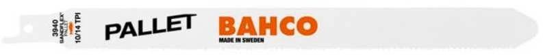 Bahco Tiesinio pjūklo geležtės Sandflex Bi-Metal 228mm*0,9mm DSL 10/14TPI, paletėm 100vnt
