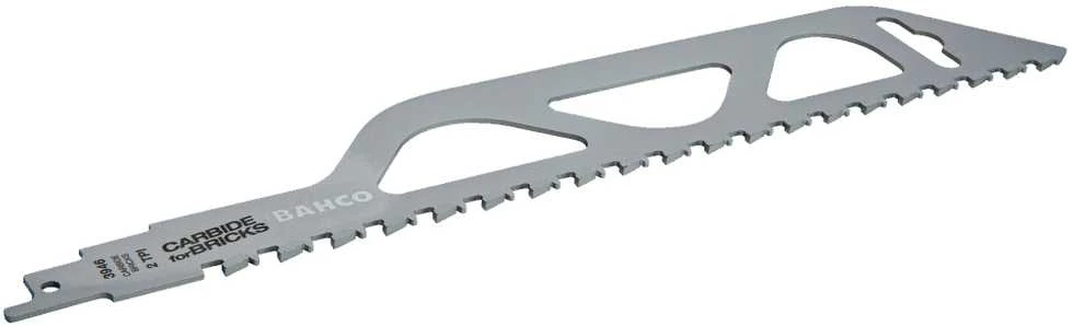 Bahco Karbidinė TCT tiesinio pjūklo geležtė 300mm*1,5mm 2TPI lengvajam betonui 1vnt