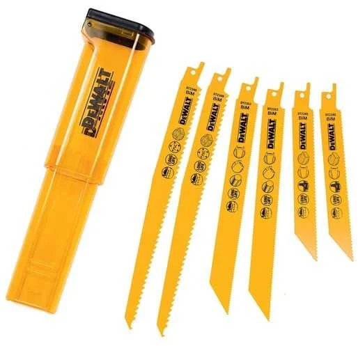 Pjūklelių komplektas DeWalt DT2444-QZ; 152/203/228 mm; 6 vnt.