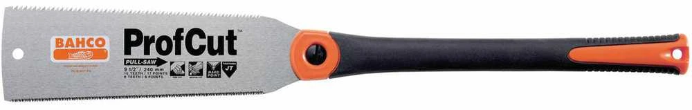 Bahco Dvipusis pjūklas medžiui 9 1/2" 240mm geležtė ProfCut traukimo pjūklas 9/17
