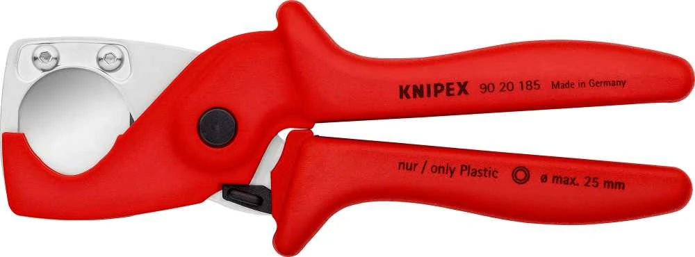 Plastikinių vamzdžių kirpimo replės KNIPEX 9020 185mm