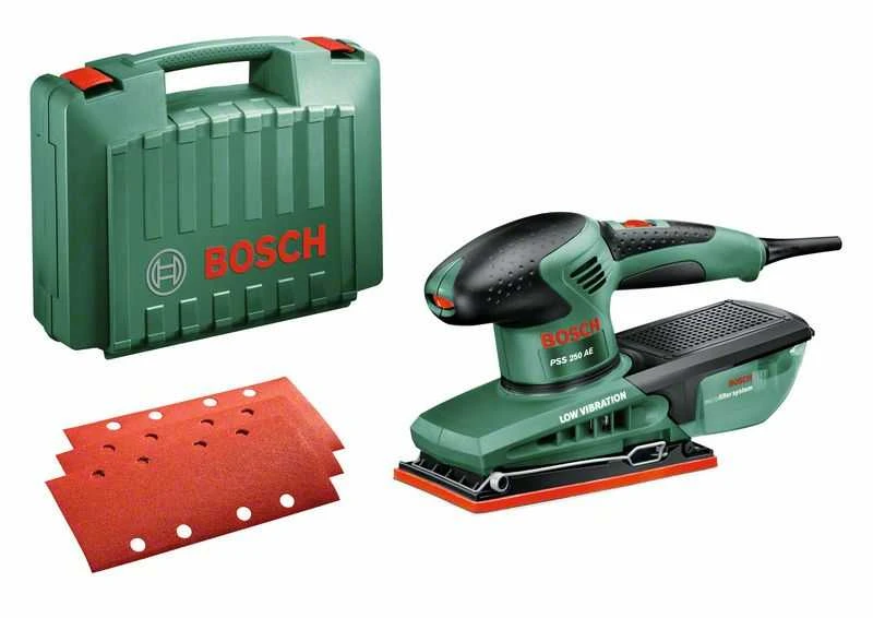 Bosch PSS 250 AE Vibracinis šlifuoklis