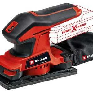 Einhellakc Akumuliatorinis vibracinis šlifuoklis EINHELL TC-OS 18/187 Li Solo, 18 V, 187 x 97 mm, be akumuliat.