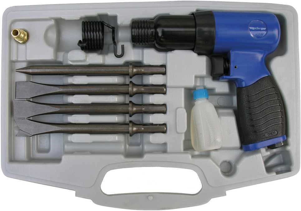 Pneumatinis kaltas Adler MA064Z + kaltų rinkinys