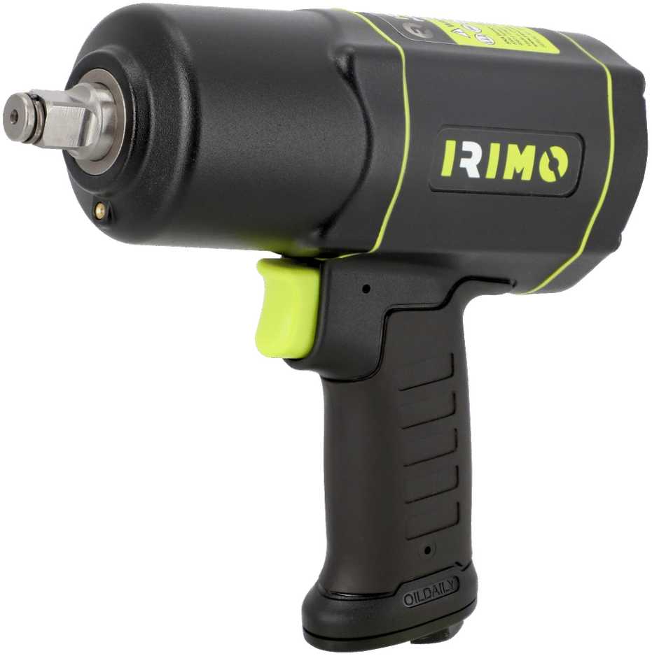 Irimo Pneumatinis veržliasukis 1/2" Max 2230Nm., 184 l/min. 2,3kg.