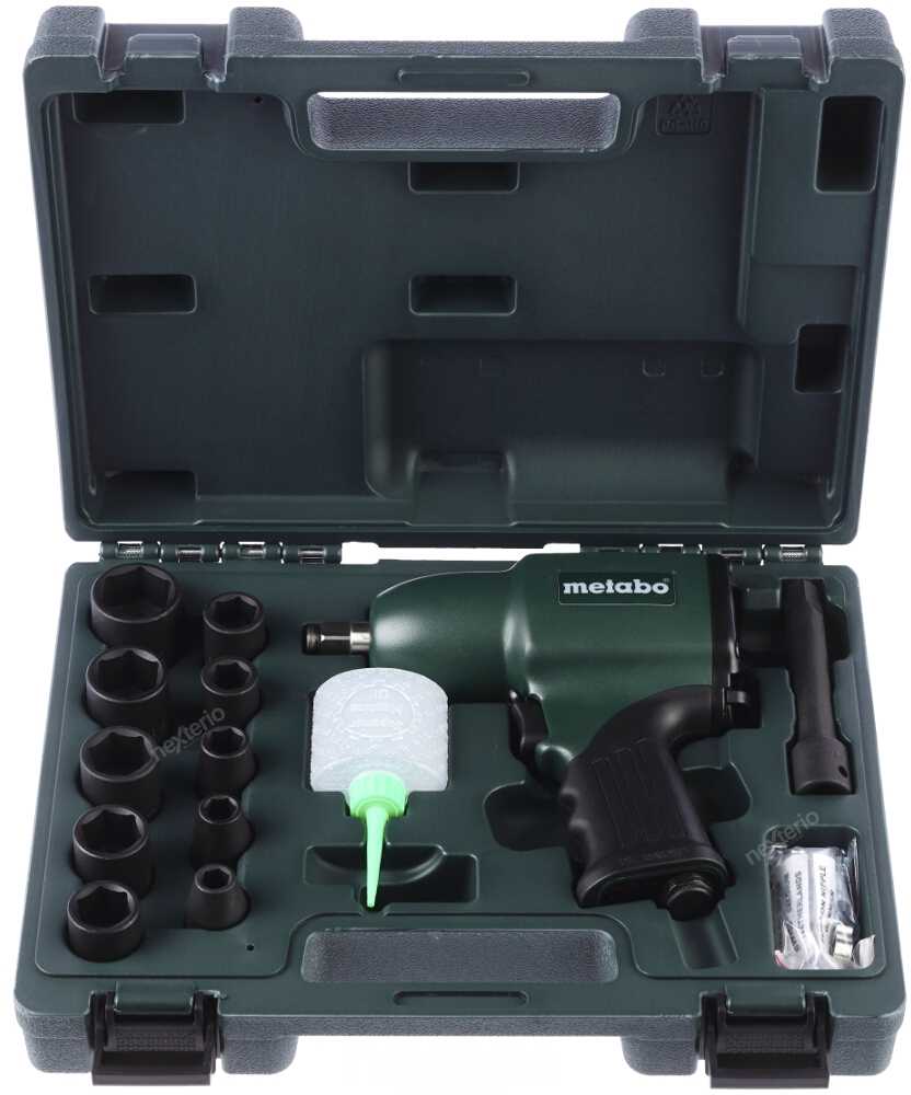Metabo Pneumatinis smūginis suktuvas DSSW 360 SET 1/2" (604118500)
