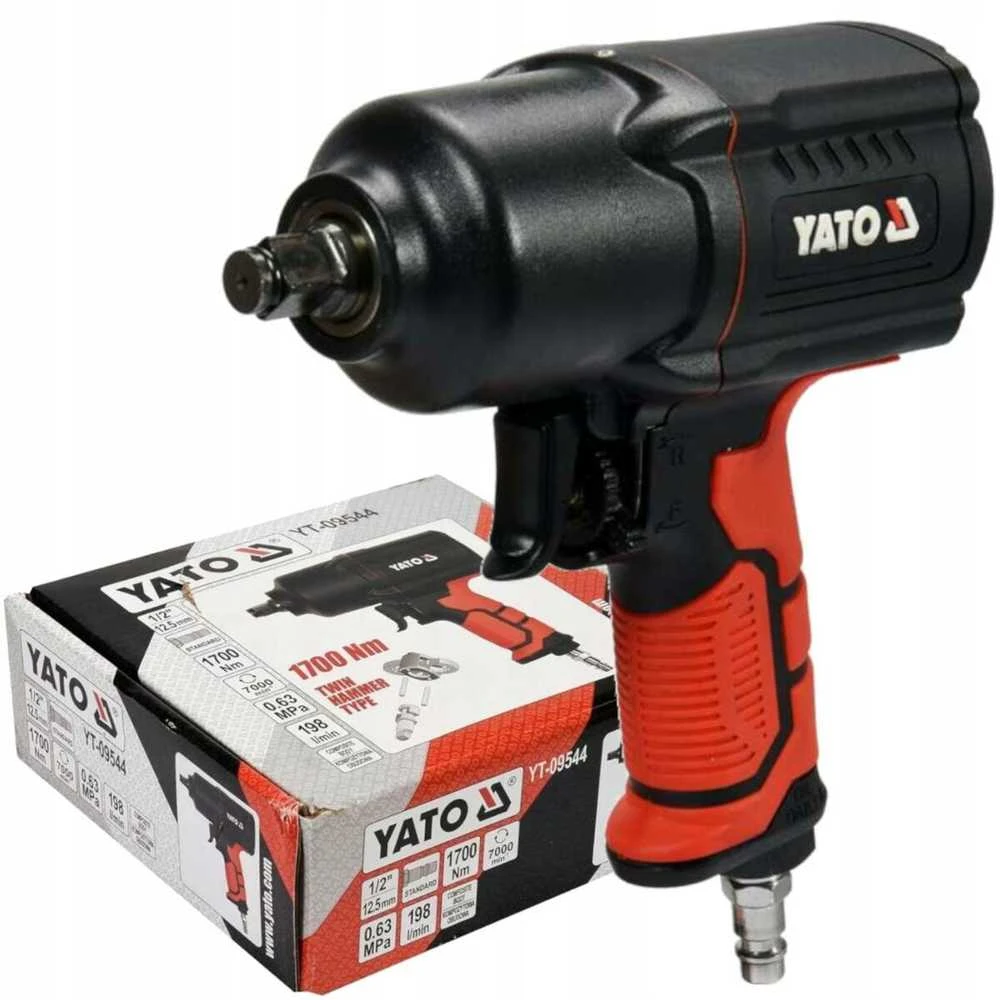 Yato pneumatinis smūginis veržliasūkis YT-09544 1700Nm 1/2"