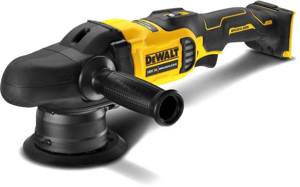 DeWalt Akumuliatorinis poliruoklis DCM848N 18 V, 125mm, be akumuliatoriaus ir kroviklio