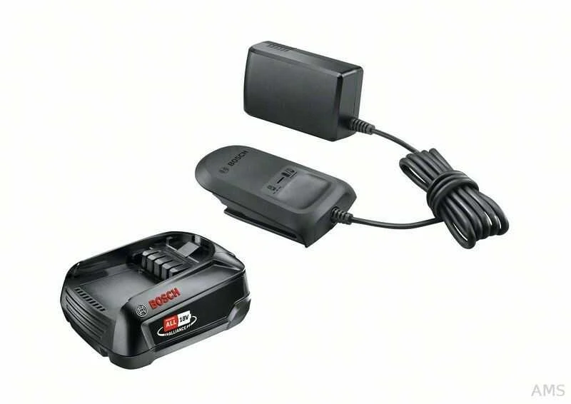 Bosch akumuliatoriaus ir kroviklio rinkinys 18V (2Ah;2A)