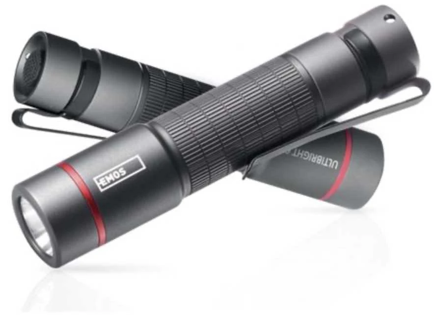 Žibintuvėlis, atsparus drėgmei IP65, ULTIBRIGHT 60, CREE LED, 170lm, 1xAA, EMOS