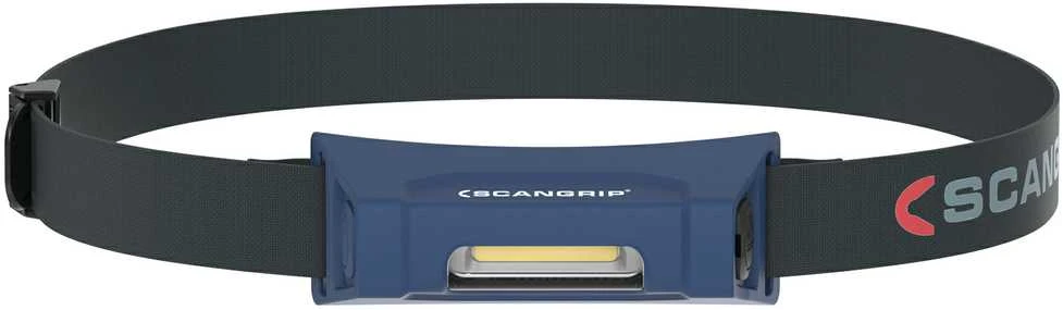 Žibintuvėlis ant galvos LED ZONE 2, USB, IP54, 200lm, Scangrip