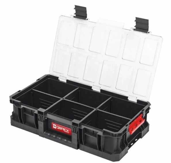 QBRICK SYSTEM TWO smulkių įrankių dėžė FLEX PLUS 526 x 307 x 126