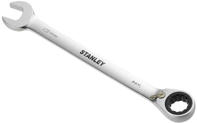 Raktas su terkšle Stanley 1-13-310; 18 mm