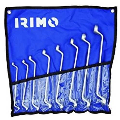 Kilpinių lenktų raktų rinkinys 12 vnt 6-32mm su dėklu Irimo
