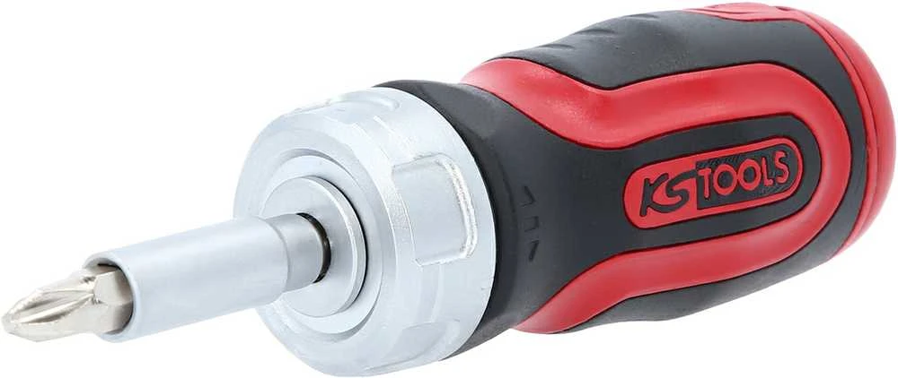 6 in 1 Mini ratchet bit driver, 1/4´´, KS Tools