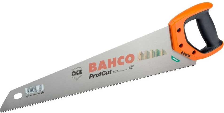 Trijų briaunų dantų pjūklas 475mm 7/8 BAHCO