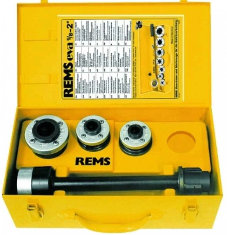 Rankinių sriegiklių rinkinys REMS S R1/2"-3/4"-1"
