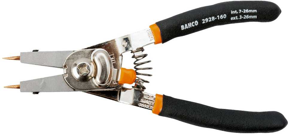 Bahco Replės fiksavimo žiedams su keičiamais antgaliais vidiniams ir išoriniams žiedams 250mm 46-102/38-102mm