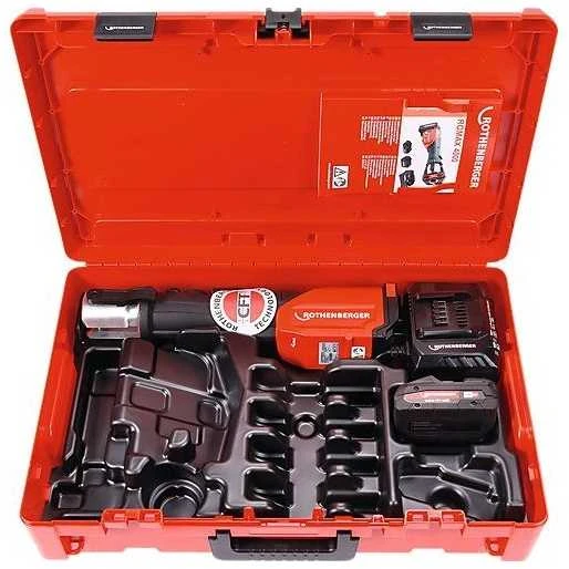Akumuliatorinė presavimo mašina ROMAX 4000 18V 4,0 Ah, Rothenberger