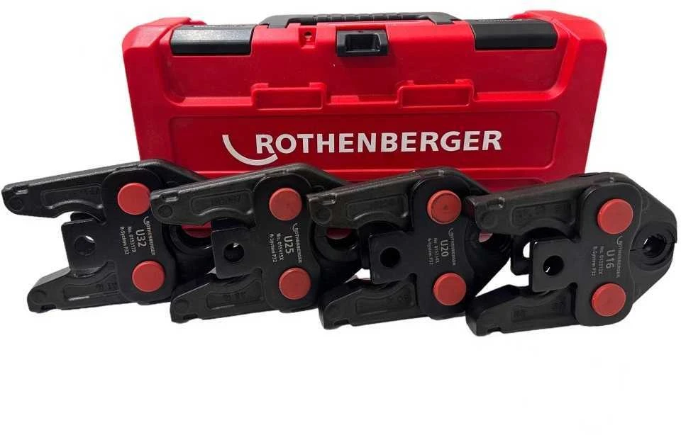 Presavimo galvų rinkinys ROTHENBERGER Standard U16-20-25-32mm