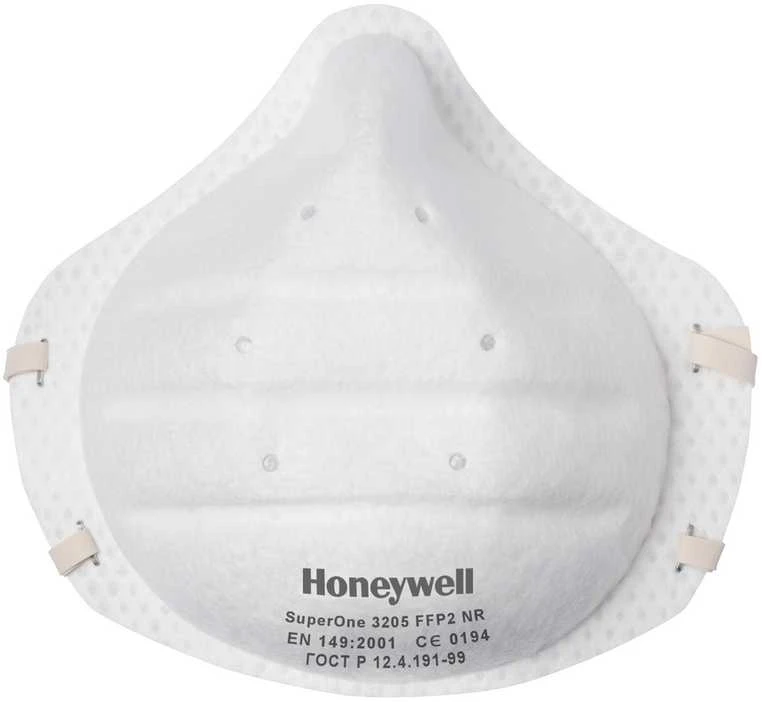 Respiratorius Honeywell SuperOne 3205 FFP2 priekinis vaizdas