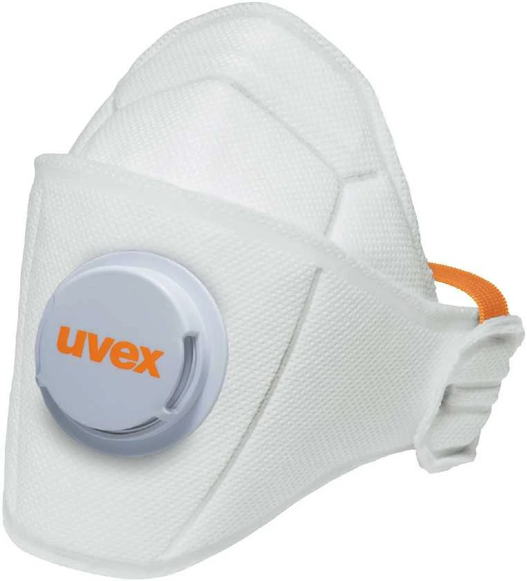 Respiratorius Uvex silv-Air Premium 5210 FFP2, sulankstomas, su vožtuvu,3 vnt, mažmeninė pakuotė