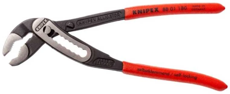 Vamzdinės replės KNIPEX Alligator 8801180SB 180mm
